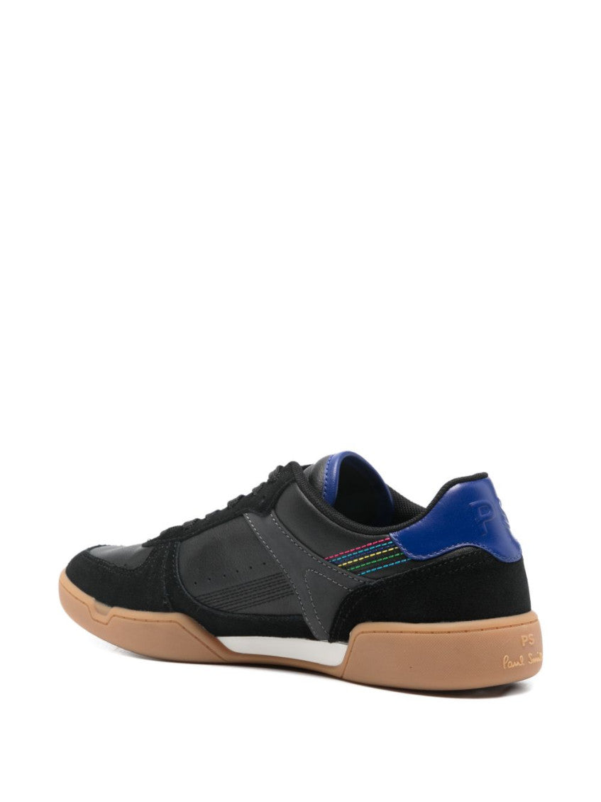 Black Leather Sneakers 2