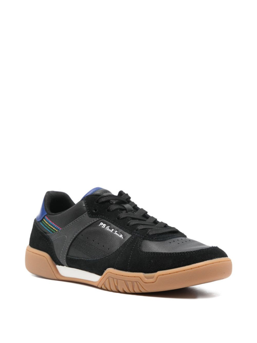Black Leather Sneakers 4