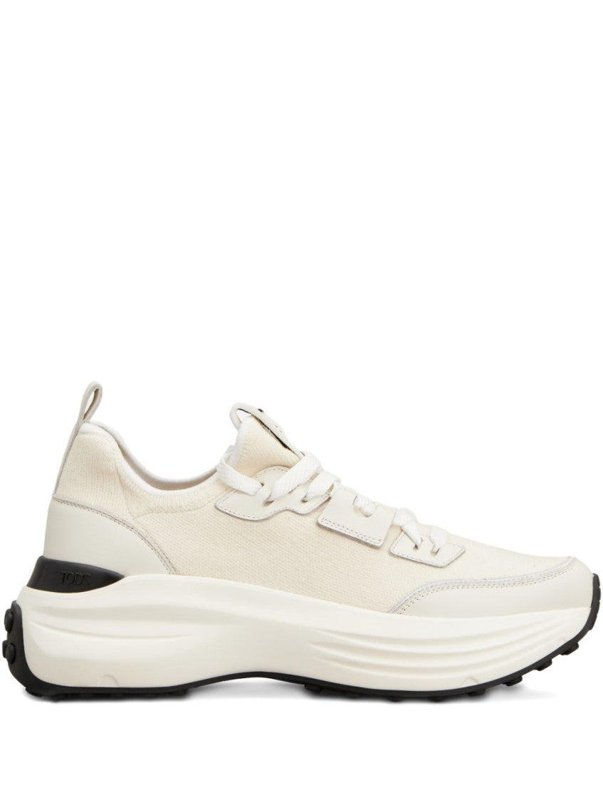 Off White Lace-up Sneakers 1