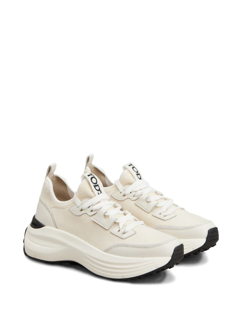Off White Lace-up Sneakers 2