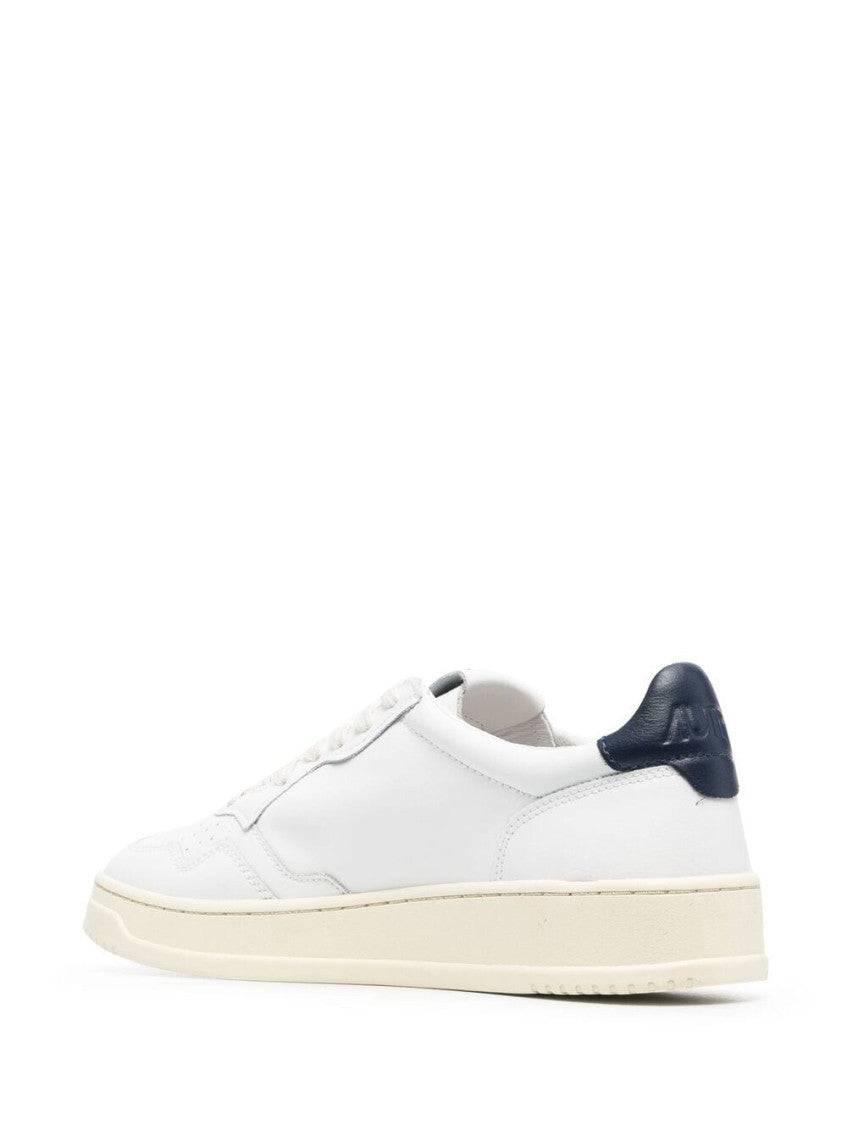 White Lace Up Sneakers 2