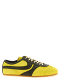 Yellow Leather Sneakers 1