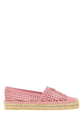 Pink Crochet Espadrilles 1