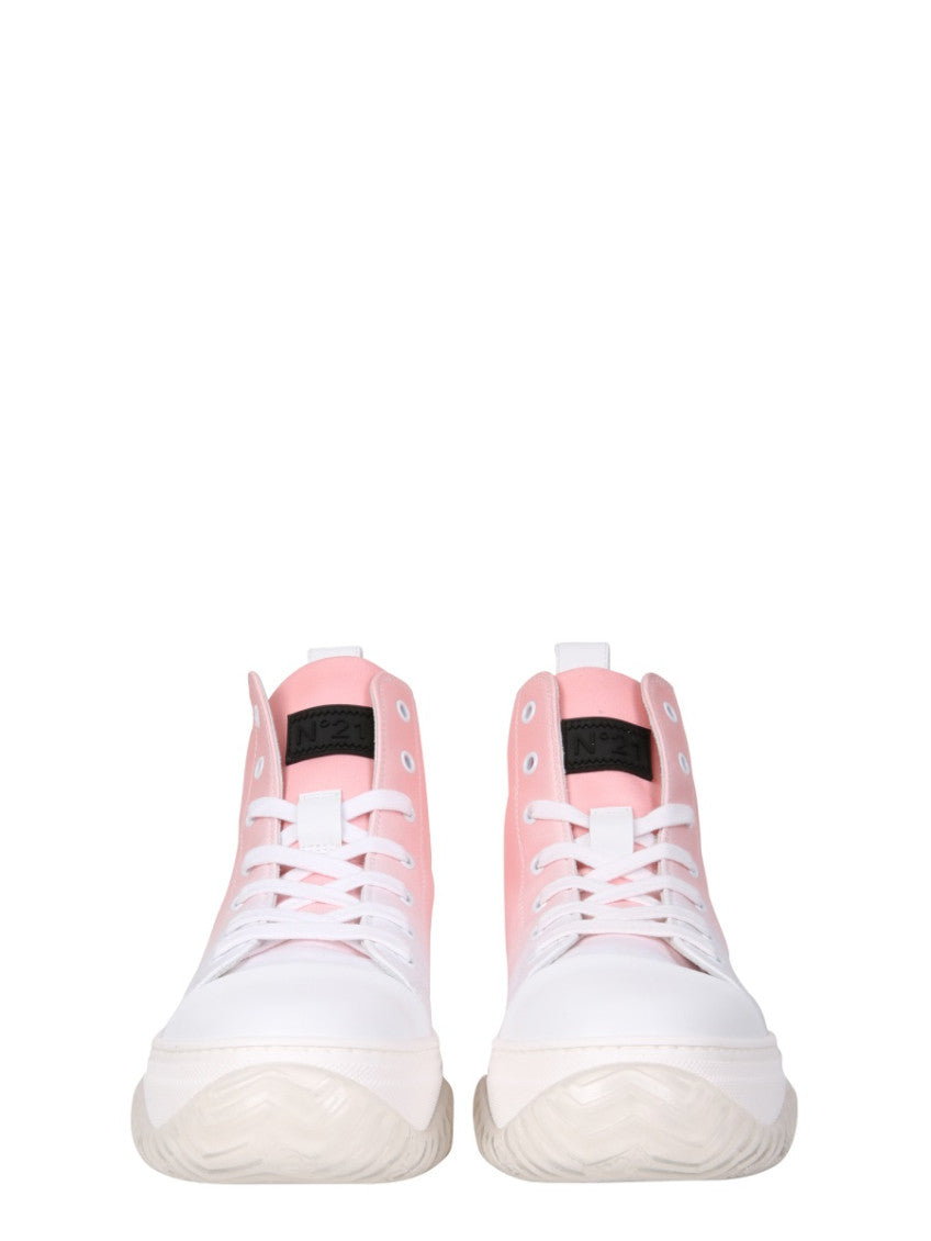 White Logo Sneakers 2