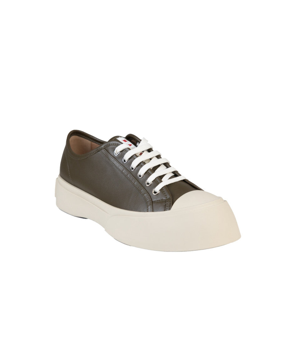 Brown Solid Pablo Sneakers 2