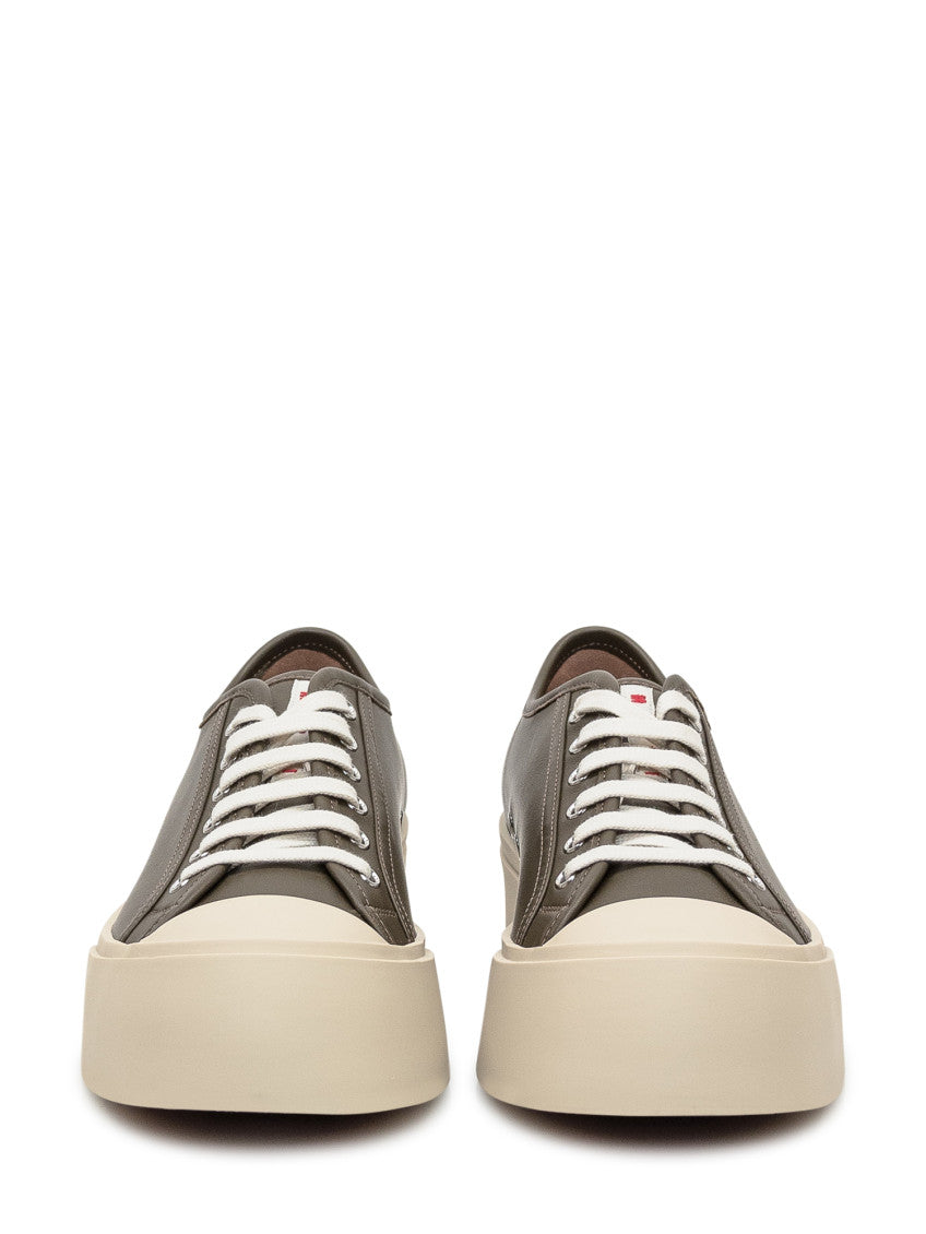 Brown Solid Pablo Sneakers 3