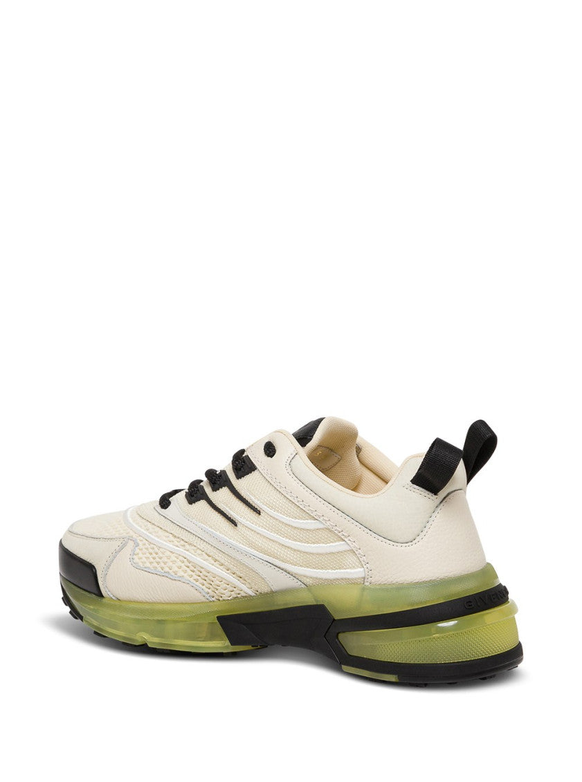 Beige Lace Up Sneakers 3