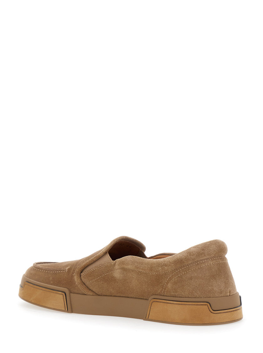 Brown Solid Sneakers 3
