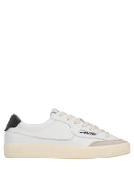 White Leather Sneakers 1