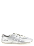 Silver Solid Sneakers 1