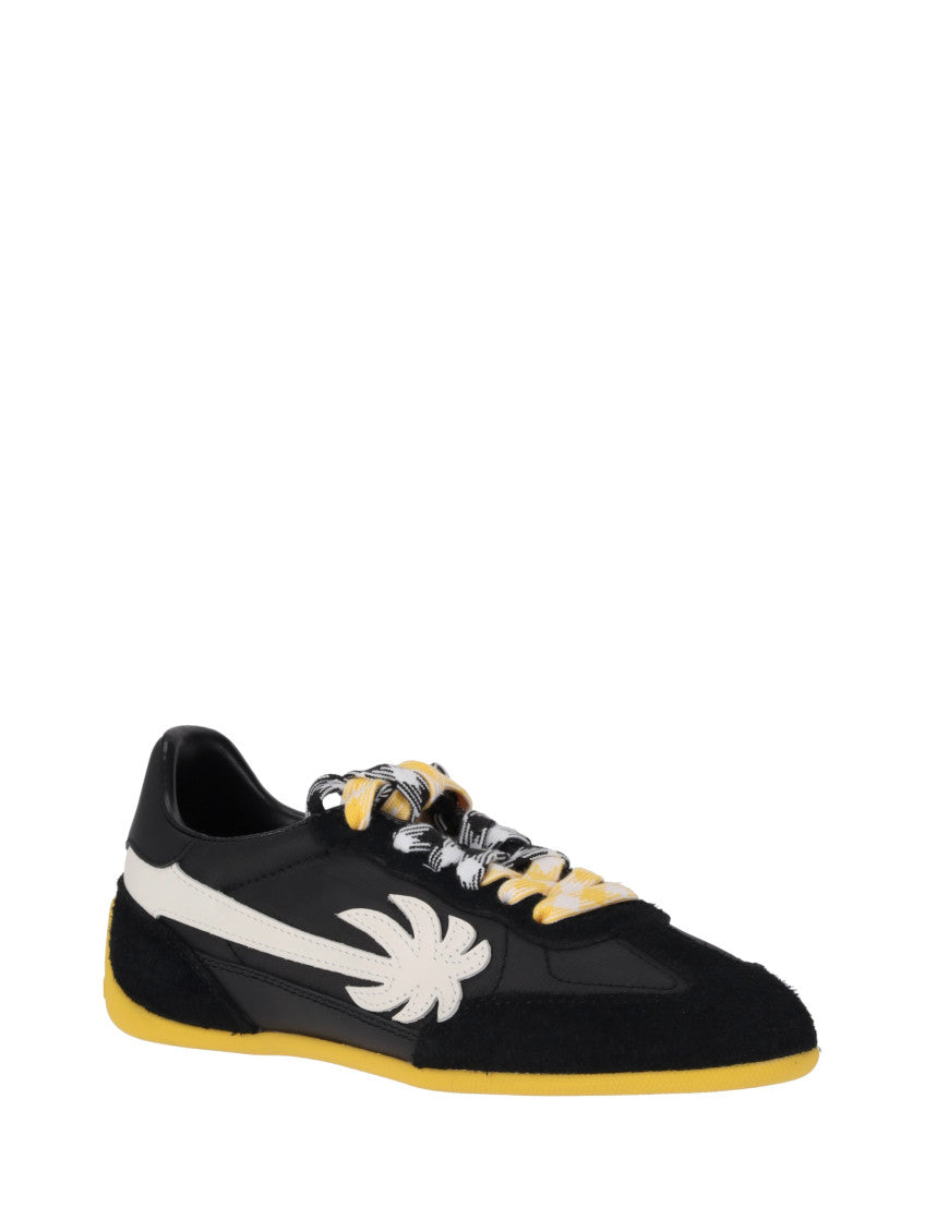Black Lace Up Sneakers 2