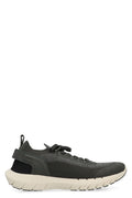 Green Solid Lace Up Sneakers 1