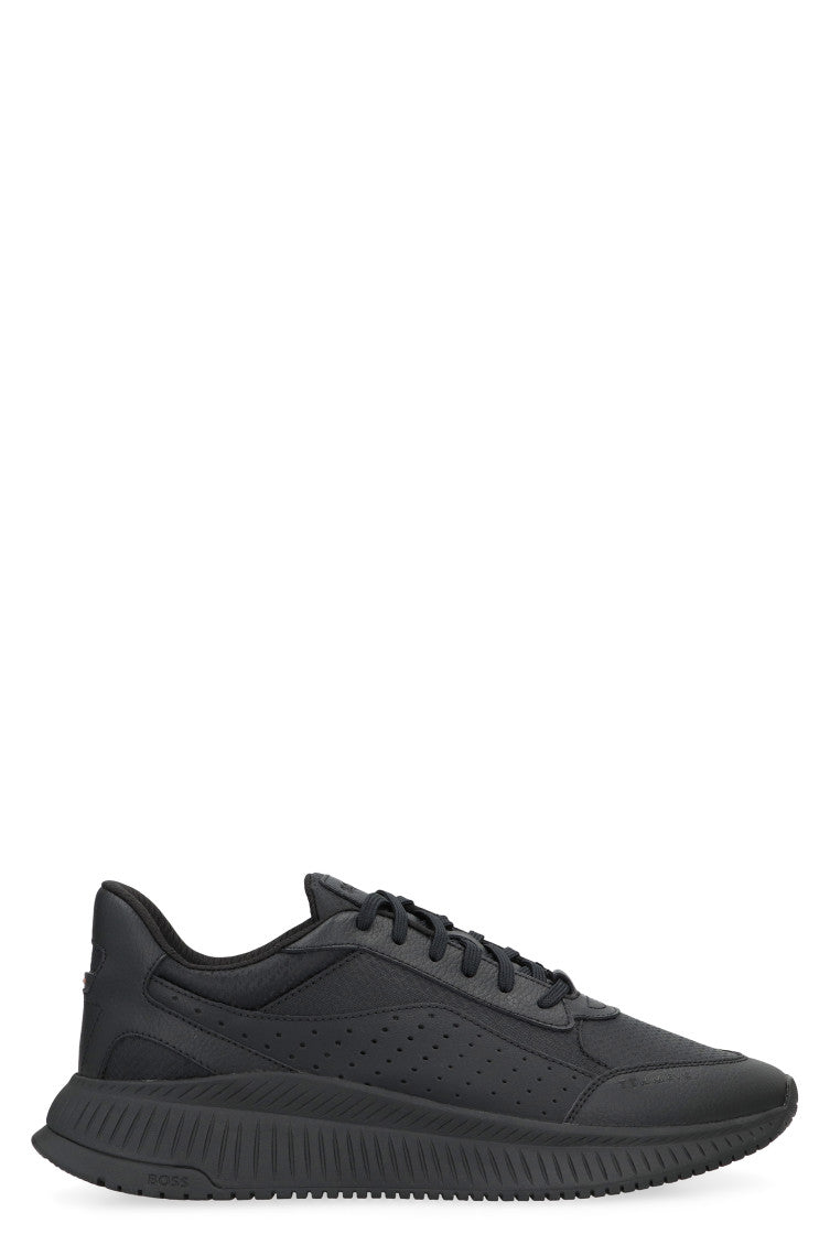 Black Logo Sneakers 1
