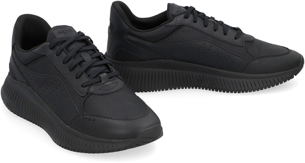 Black Logo Sneakers 2