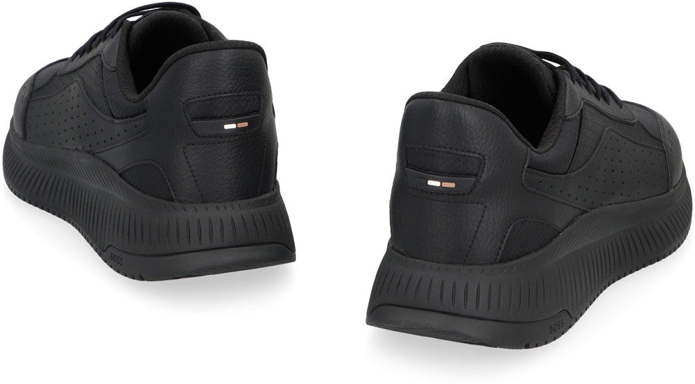 Black Logo Sneakers 3