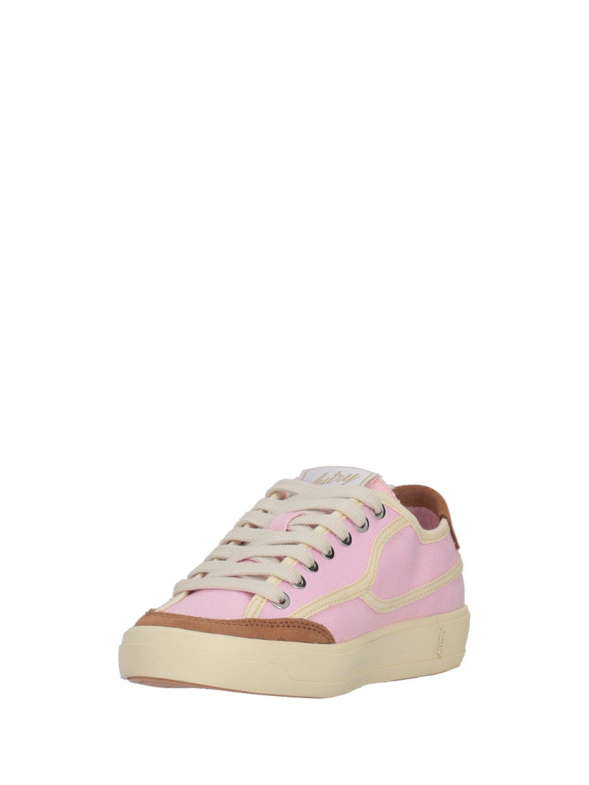 Light Pink  Logo Sneakers 3