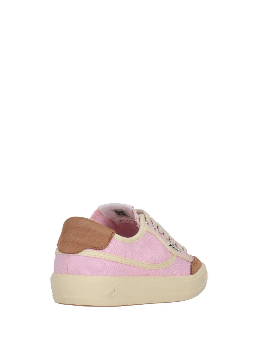Light Pink  Logo Sneakers 5