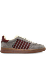 Grey Lace Up Sneakers 1