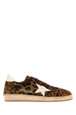 Brown Animal Print Sneakers 1