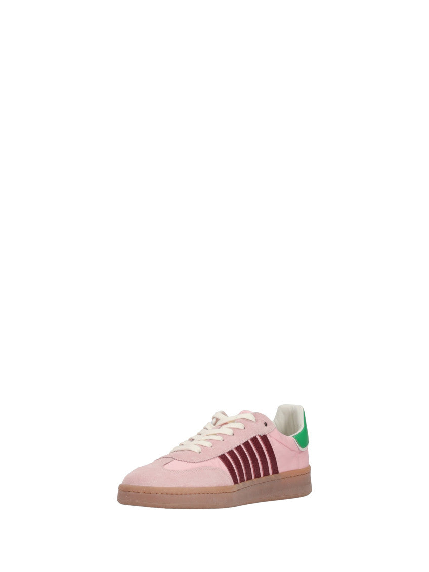 Light Pink Color Block Sneakers 3