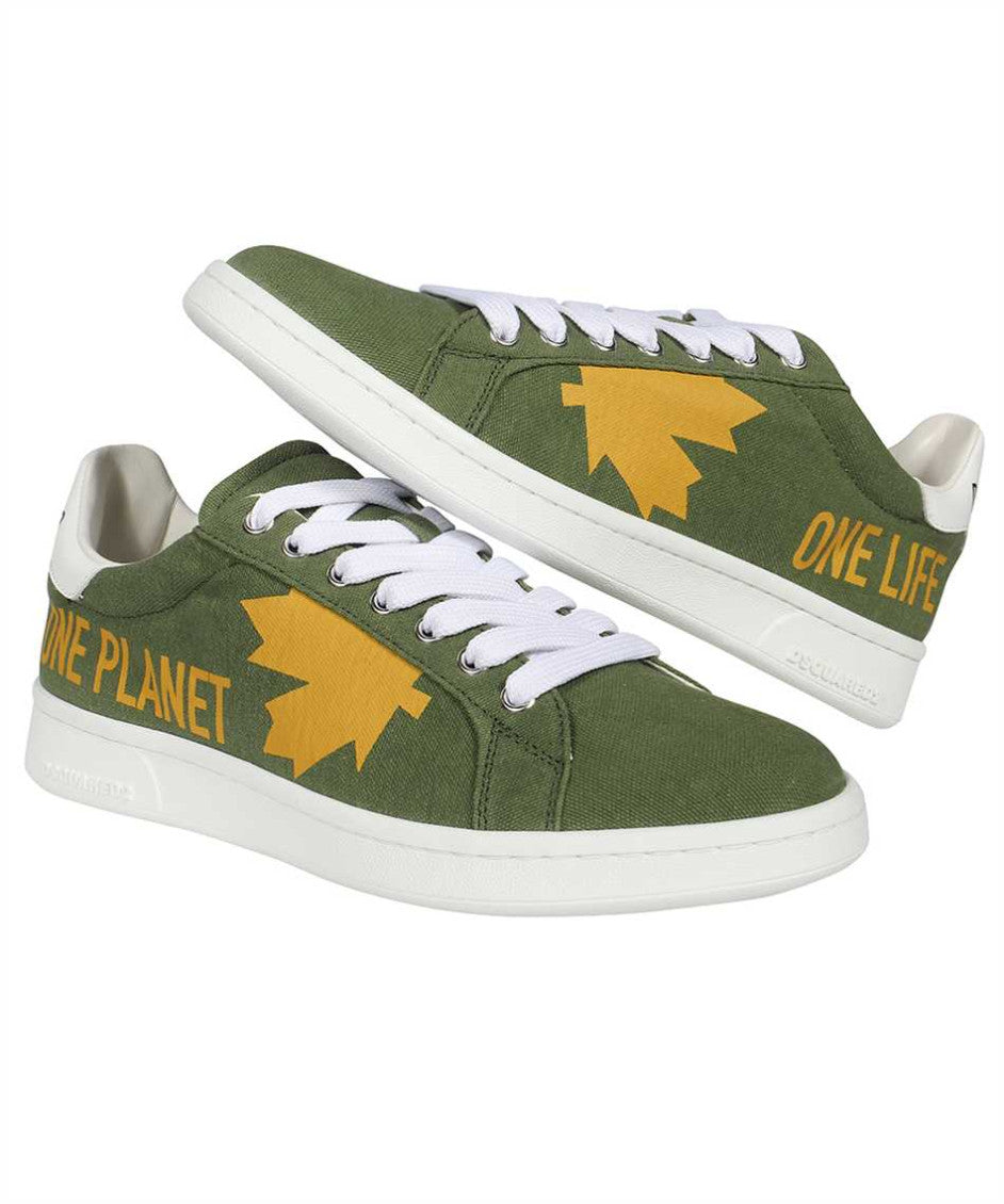 Green Graphic Boxer Sneakers 2
