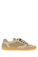 Beige Solid Sneakers 1