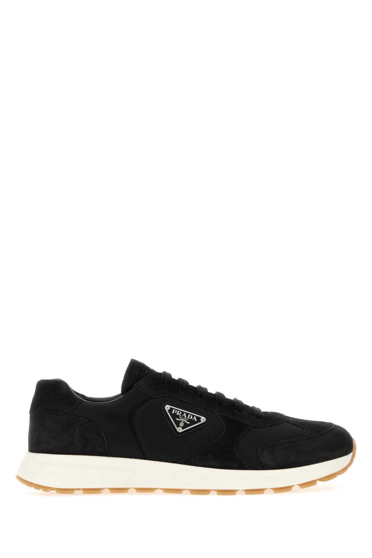 Black Logo Sneakers 1