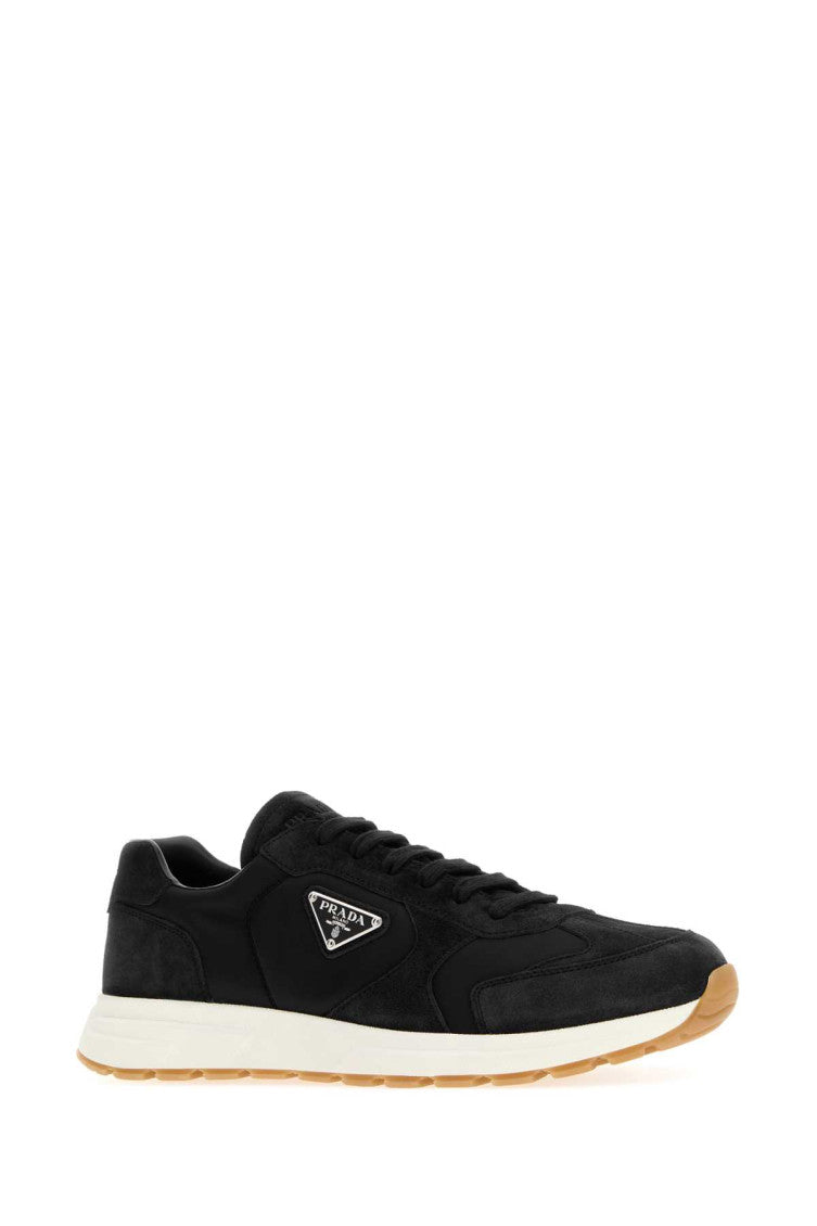 Black Logo Sneakers 2