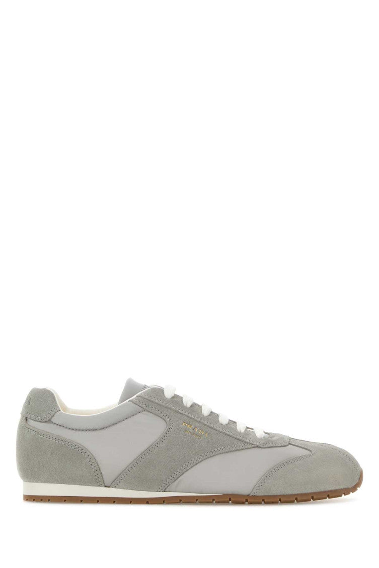 Grey Solid Collection Sneakers 1
