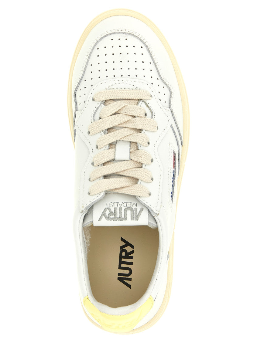 White Leather Sneakers 4