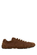 Brown Lace Up Sneakers 1