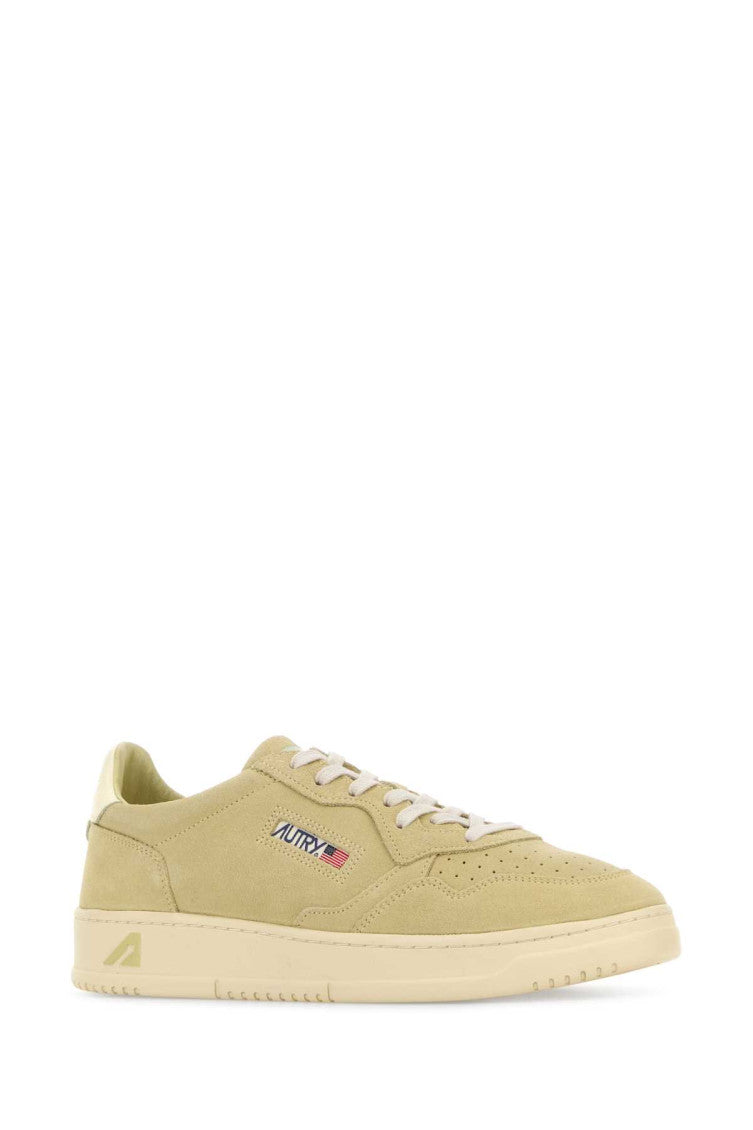 Green Solid Medalist Sneakers 2