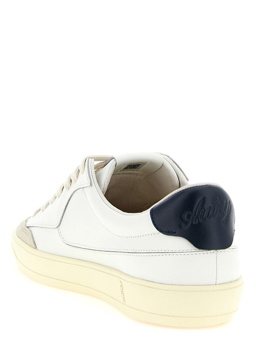 White Logo Sneakers 3