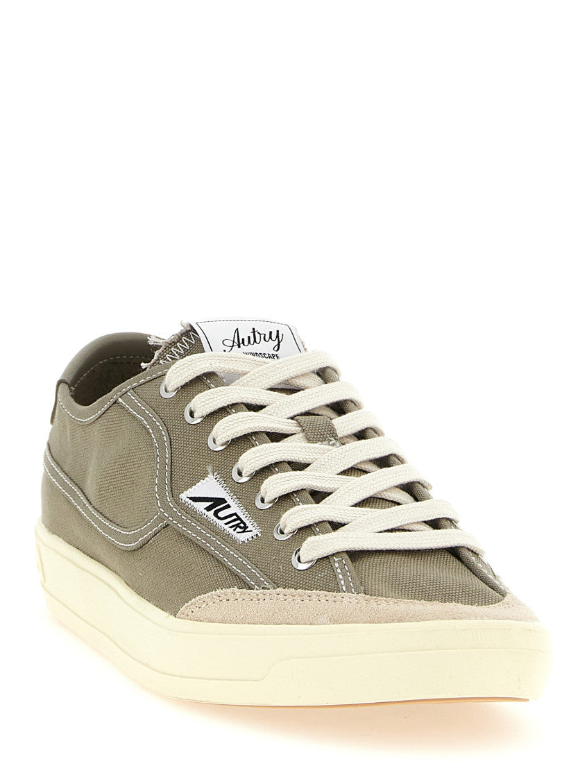 Green Solid Collection Sneakers 2