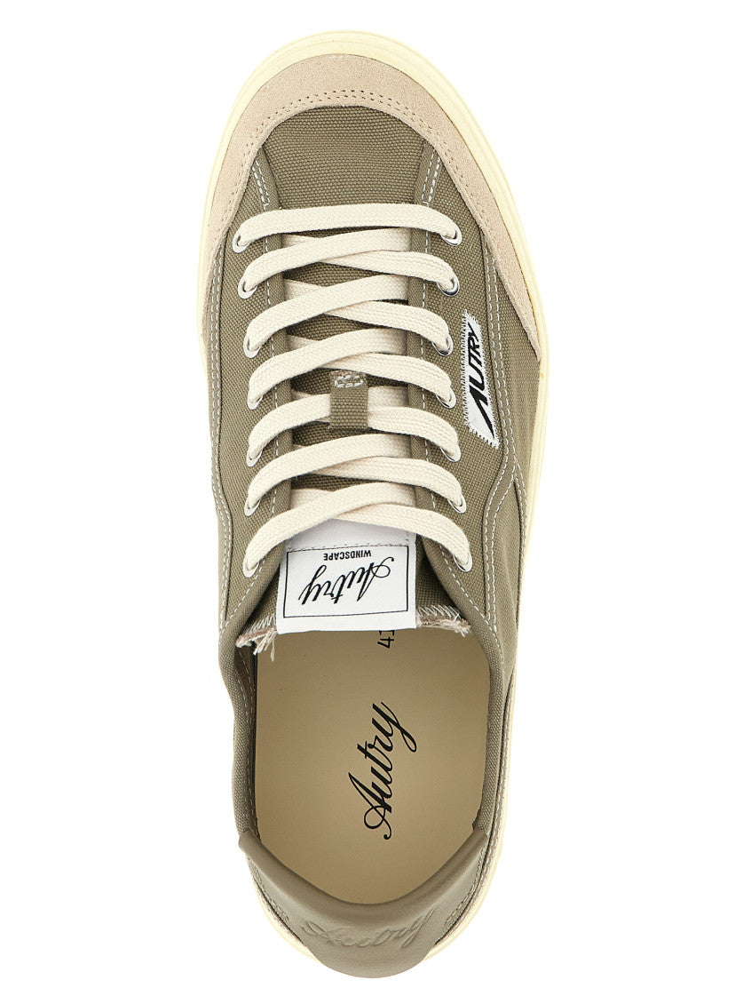 Green Solid Collection Sneakers 4