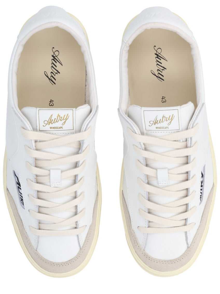 White Logo Sneakers 5