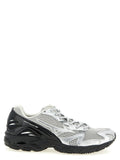 Silver Solid Sneakers 1