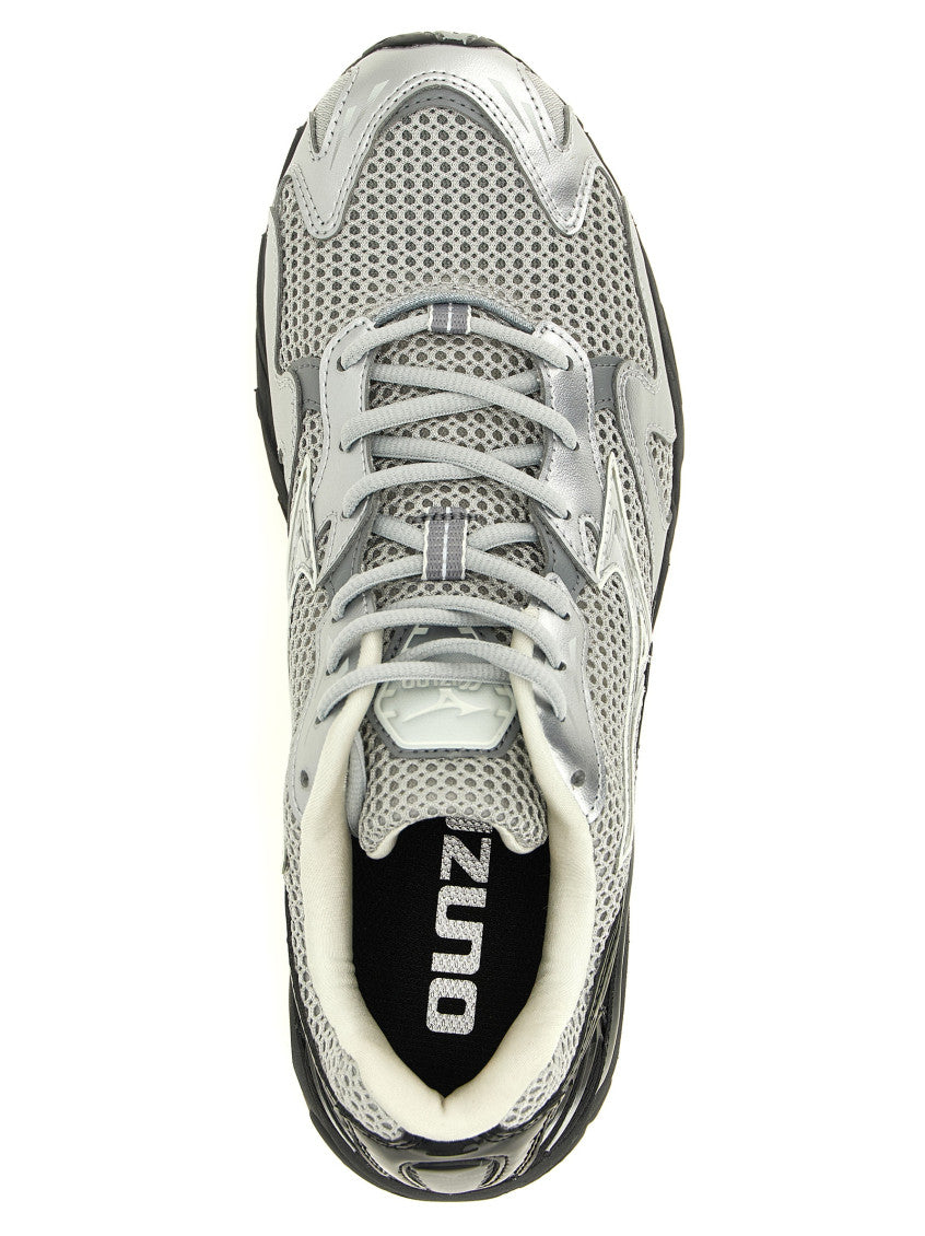 Silver Solid Sneakers 4