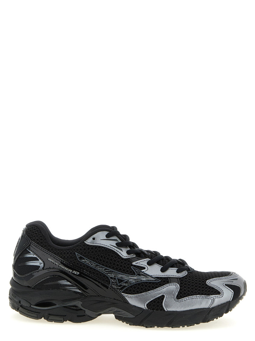Black Color Block Sneakers 1