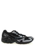 Black Color Block Sneakers 1