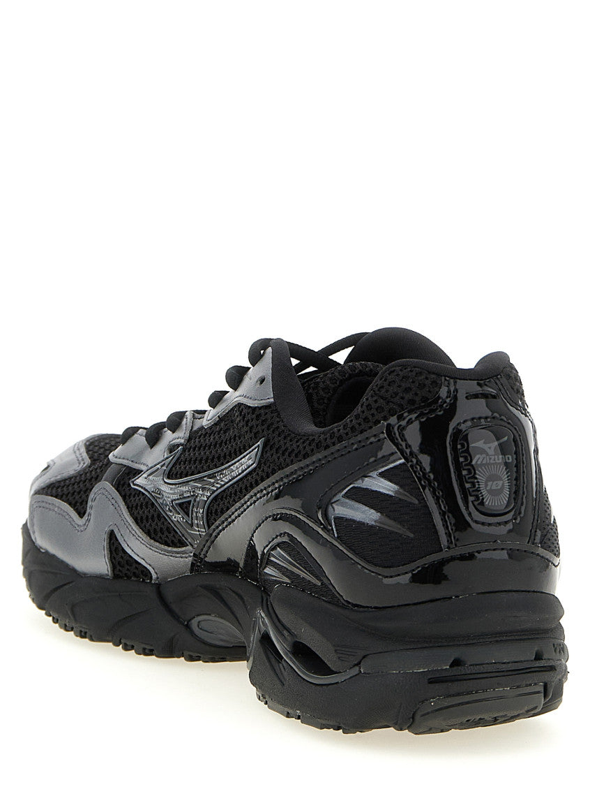 Black Color Block Sneakers 3