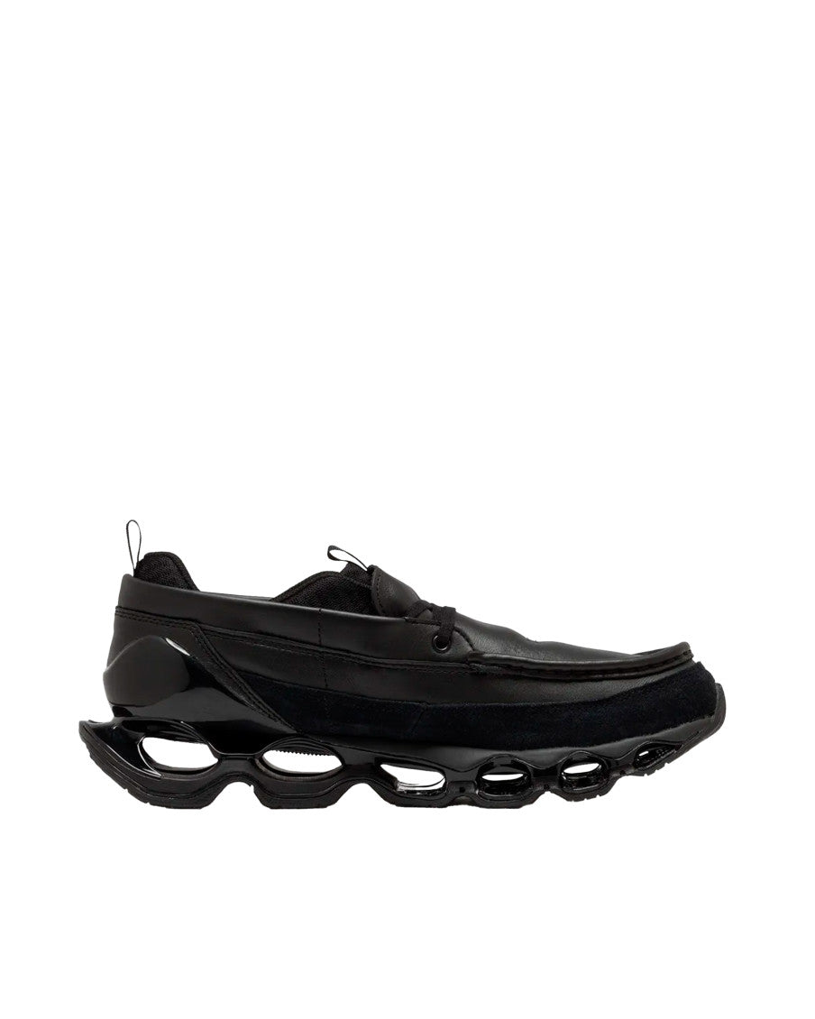 Black Solid Sneakers 1