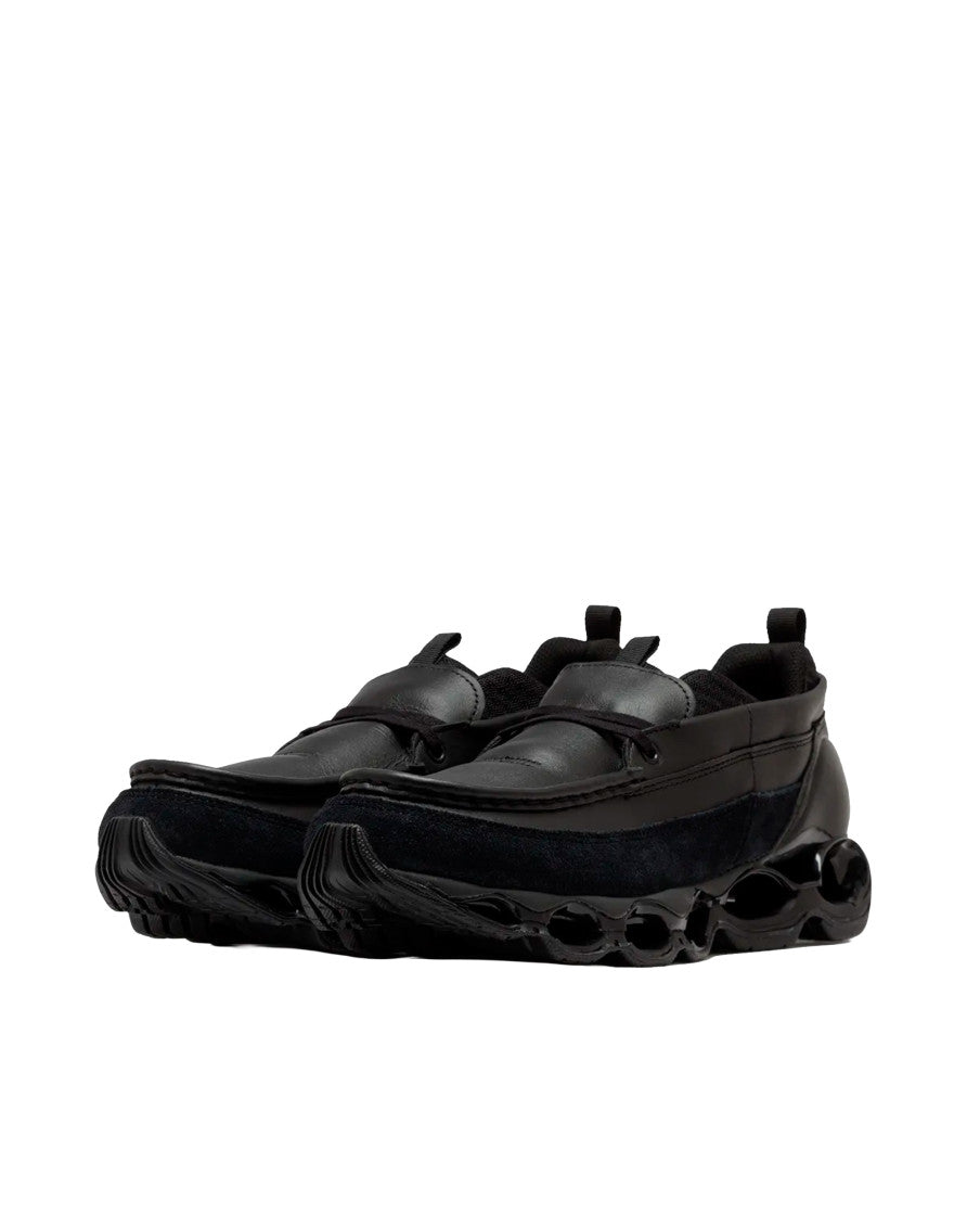 Black Solid Sneakers 2
