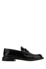 Black Leather Loafers 1