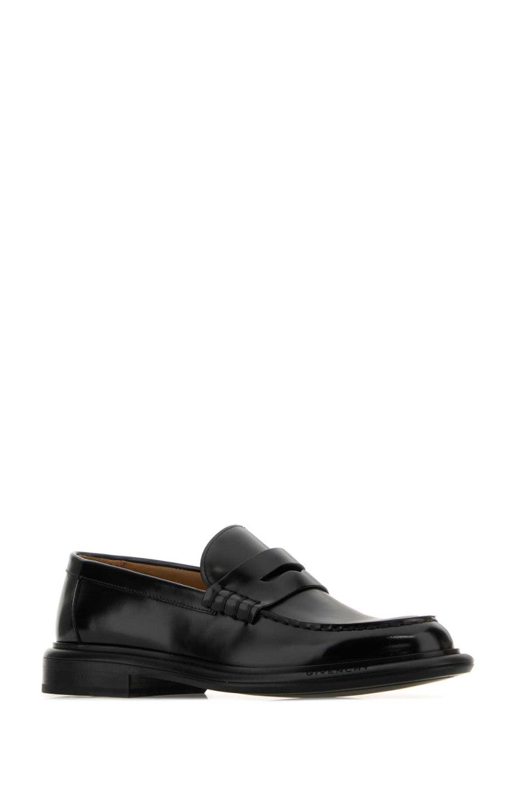 Black Leather Loafers 2