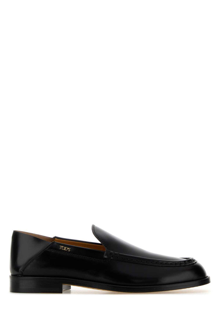 Black Leather Loafers 1