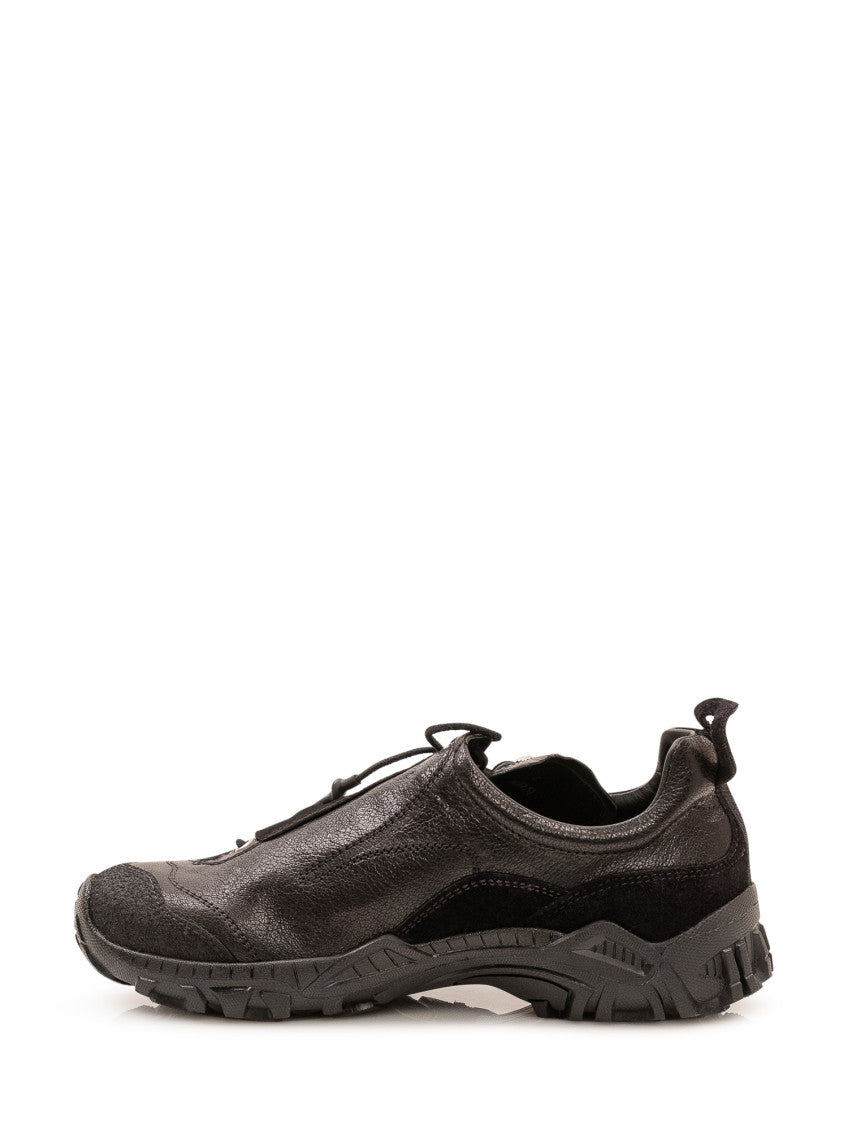 Black Lace-up Sneakers 4