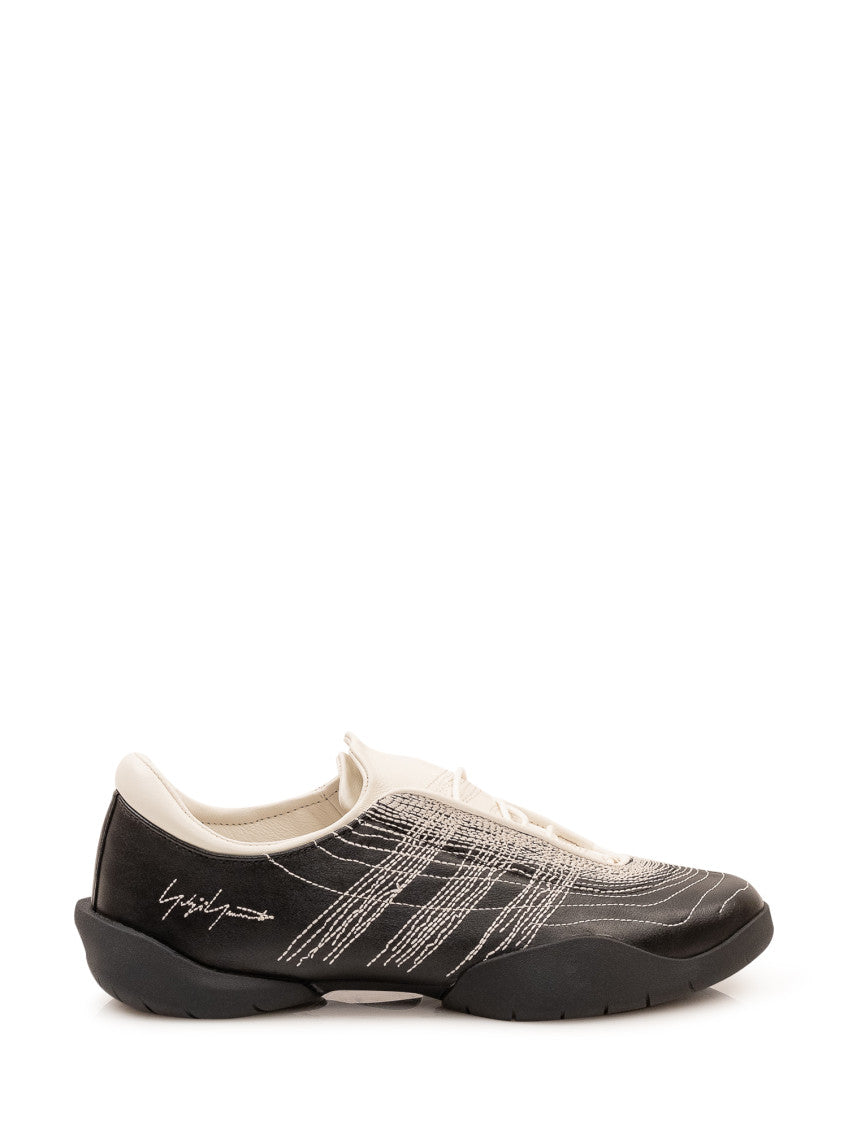 Black Round-toe Sneakers 1