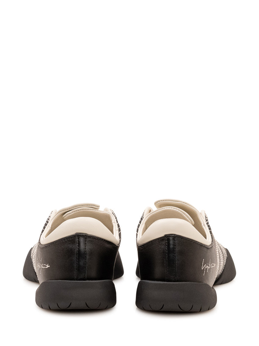 Black Round-toe Sneakers 4