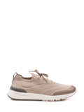 Beige Knitted Sneakers 1